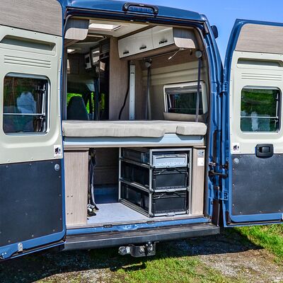 In einen Campervan eingebautes BEMOflex